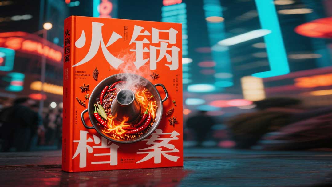 火锅档案书籍设计